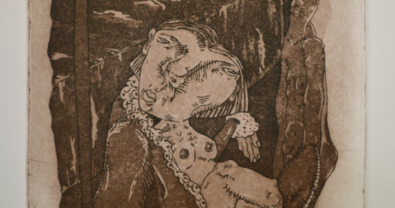 Grabado de Humberto Corral